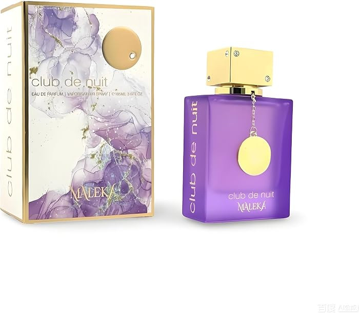 Club d Nuit Maleka Women's Eau de Parfum Spray, Purple 3.6 Ounce//105ml | Amazon (US)