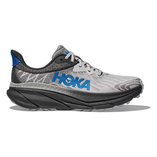 Men's HOKA Challenger 7 Trail Running Shoes sneakers-athletic-shoes 9.5 Regular Outer Orbit/Hoka Blue | Scheels