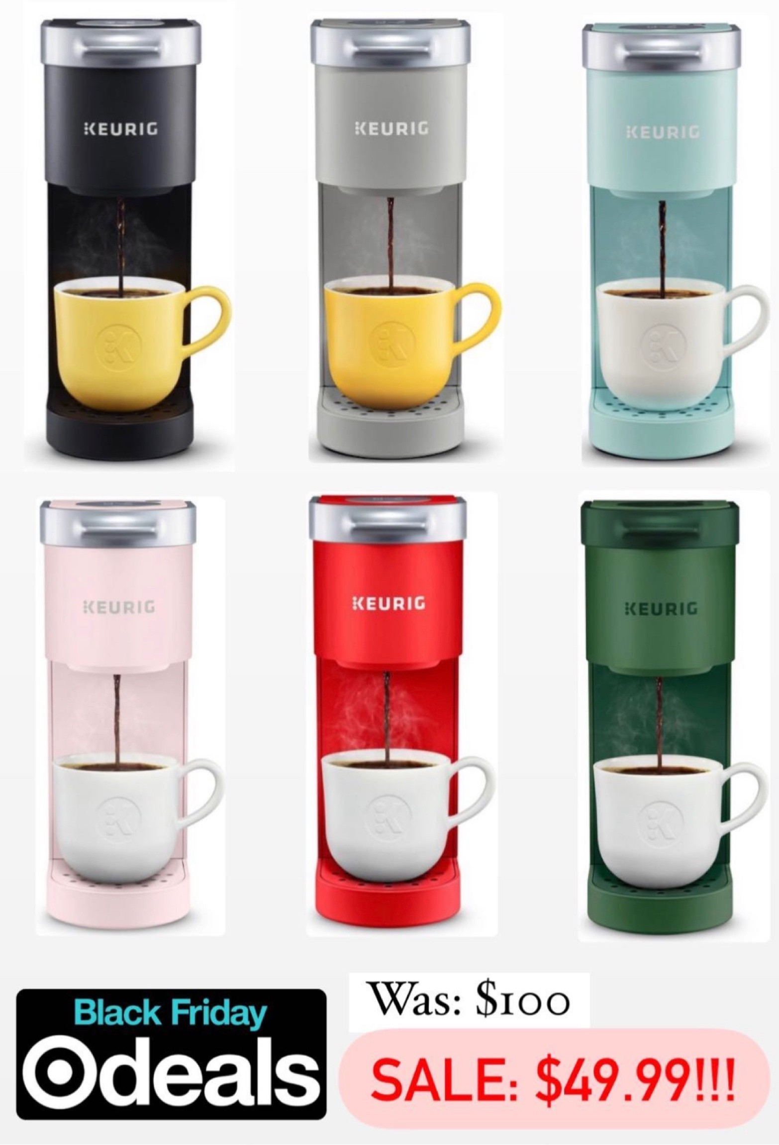 Target Early Black Friday Deals🏷
Deal of the day. Early Black Friday. Gift ideas. Keurig. Coffee machine. Sale alert. 50%off. 

#LTKsalealert #LTKunder50 #LTKGiftGuide