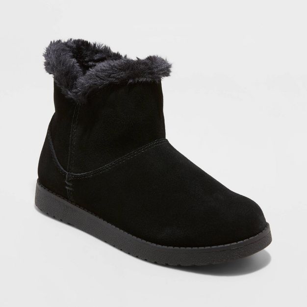 Women's Claudia Short Shearling Style Boots - Universal Thread™ | Target