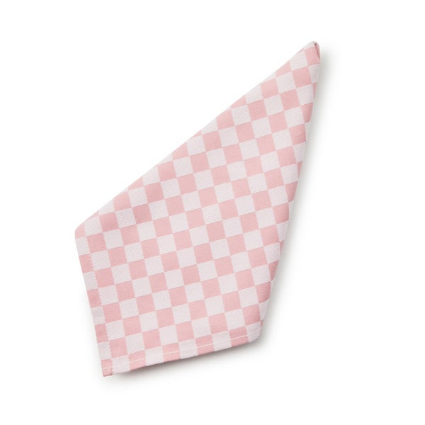 MacKenzie-Childs Pink Check Napkin | MacKenzie-Childs