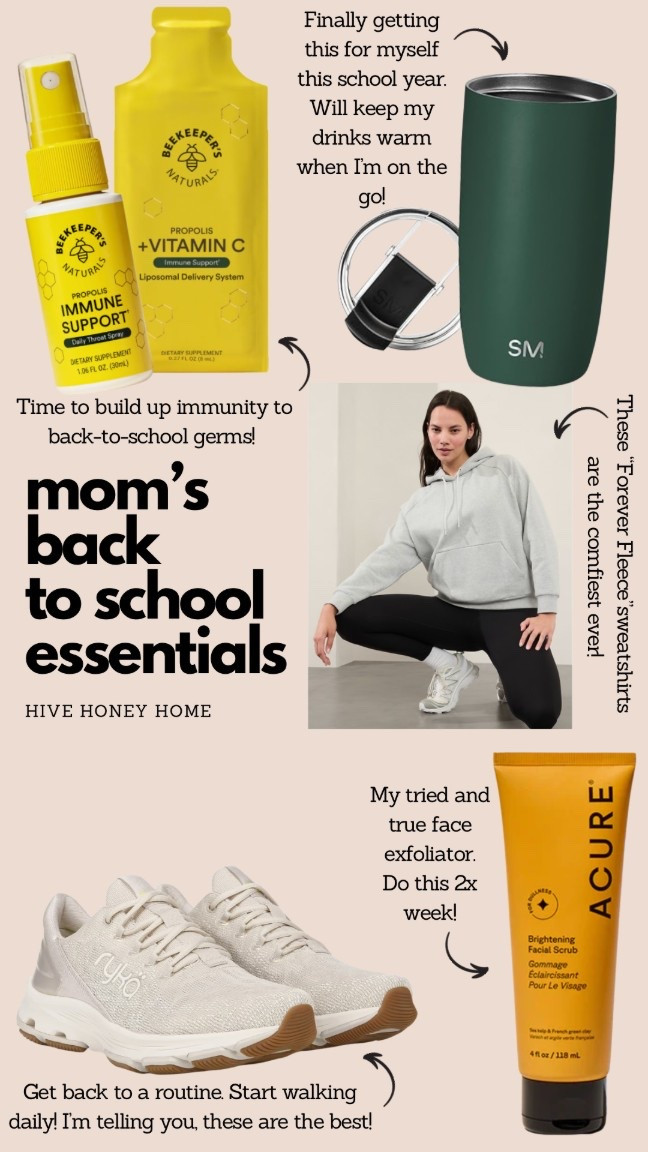 Back to school is busy for Mom! Here are some essentials for yourself that will keep you in top shape!

#LTKU #LTKSeasonal #LTKFamily