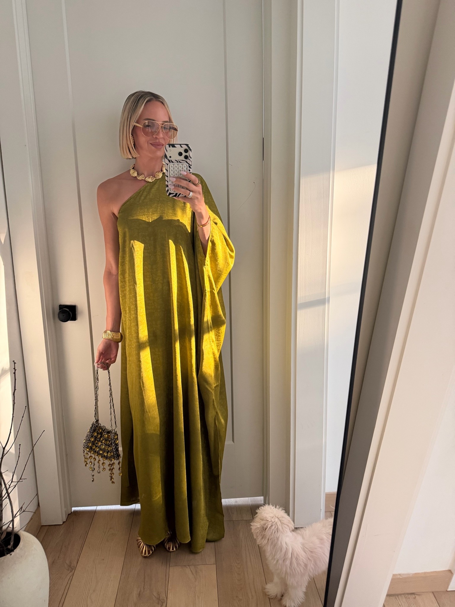 Wearing a small in the dress😍😍￼

#LTKTall #LTKOver40 #LTKootd