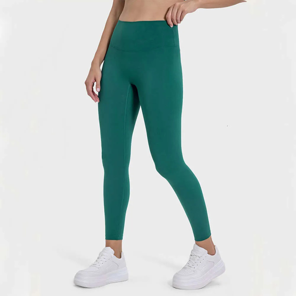 Women yoga pants Solid Color Sports Leggings Gym Wear High Waist Elastic Fitness Lady Overall Tig... | DHGate