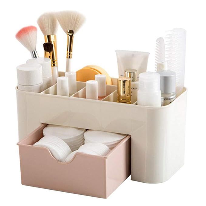 Makeup Organizer,Cosmetic Organizer/Box for Bathroom, Organizer Drawers,Makeup Brush Organizer Sp... | Amazon (US)