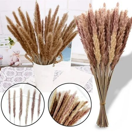 100PC Dried Decoration Dried Flowers Vases Bouquet Boho Decoration Branches decoraciones para salas  | Walmart (US)