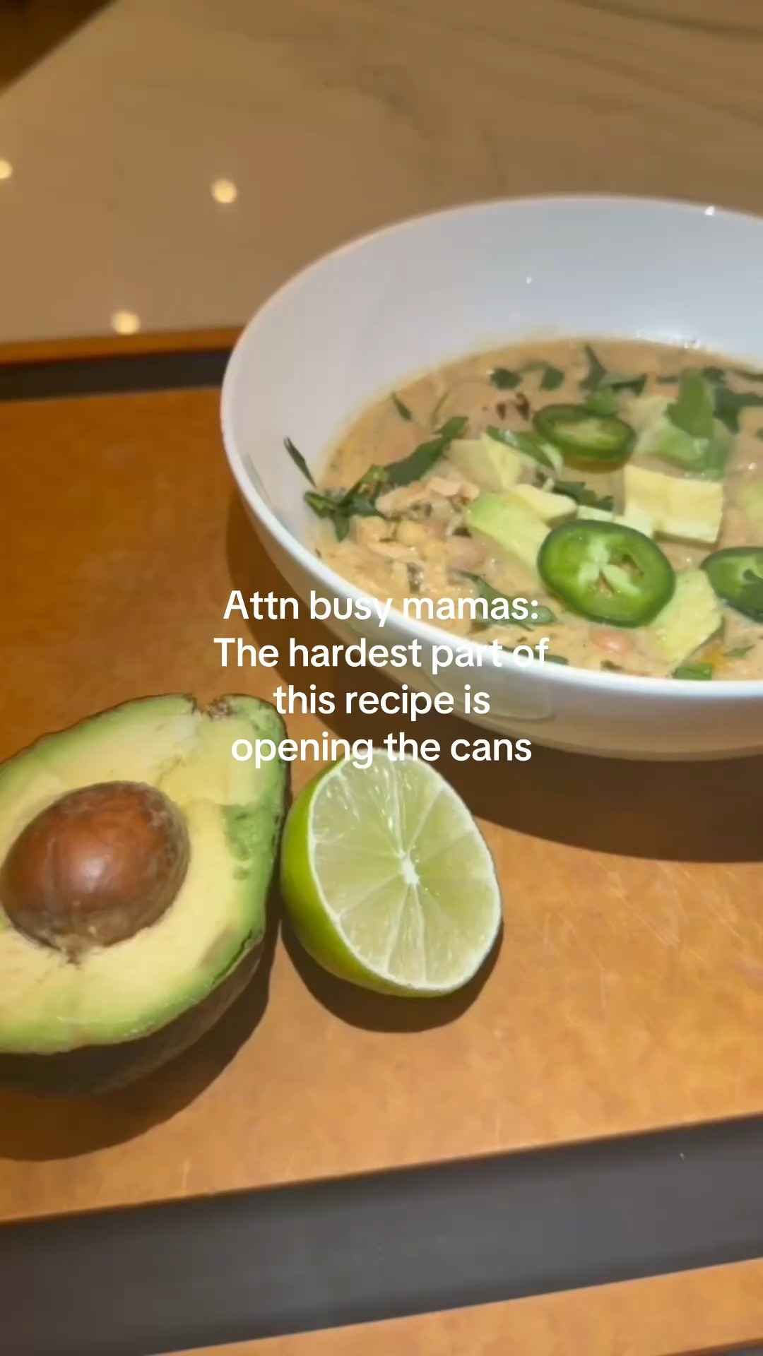 WHITE CHICKEN CHILI… the coziest weeknight comfort food 🤤
Creamy, protein-packed, and made almost entirely from pantry staples. This white chicken chili is one of those recipes that comes together fast, simmers into something magical, and somehow tastes even better the next day. WEEKLY family favorite around here!!

What you need:
✔️Shredded chicken
✔️Garlic + sweet onion
✔️Chicken broth
✔️Great northern white beans
✔️Diced green chiles
✔️White corn
✔️Lime juice
✔️Olive oil
✔️Cumin
✔️Oregano
✔️Chili powder
✔️Cayenne
✔️Salt + pepper
✔️Cilantro
✔️Cream cheese

Toppings:
✔️Tortilla chips or strips
✔️Jalapeños
✔️Cilantro
✔️Shredded cheese
✔️Sour cream or Greek yogurt
✔️Avocado

How to make it:
1. Sauté onion & garlic in olive oil and lime juice until soft and fragrant.
2. Add chicken, broth, beans, green chiles, corn, and all seasonings.
3. Bring to a boil, then simmer 30–45 minutes until thickened to your liking.
4. Turn off heat and stir in cream cheese until melted and creamy.
5. Top it off and serve warm.

👇 FULL RECIPE ON MY BLOG

#LTKfoodie