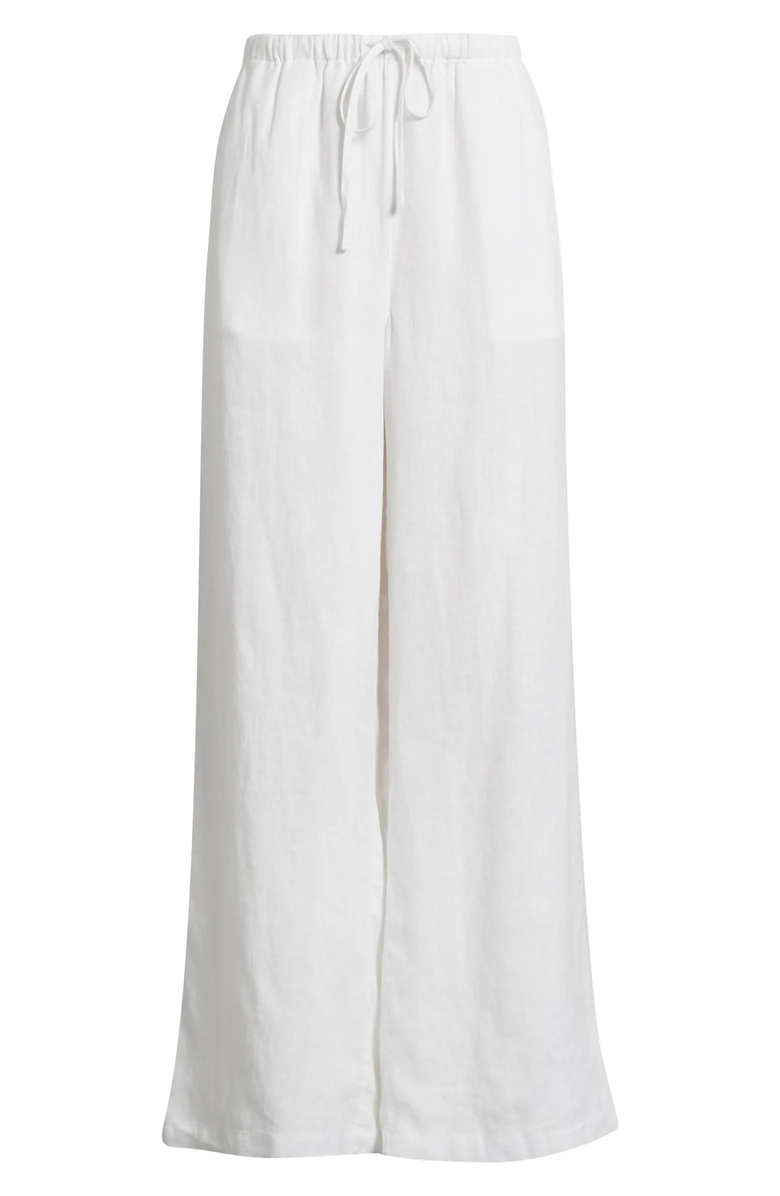 Easy Wide Leg Linen Pants | Nordstrom
