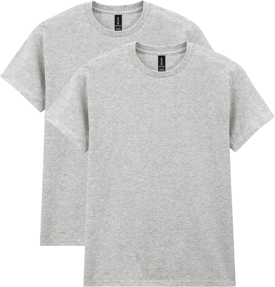 Gildan Unisex Adult Heavy Cotton T-Shirt, Style G5000, Multipack | Amazon (US)
