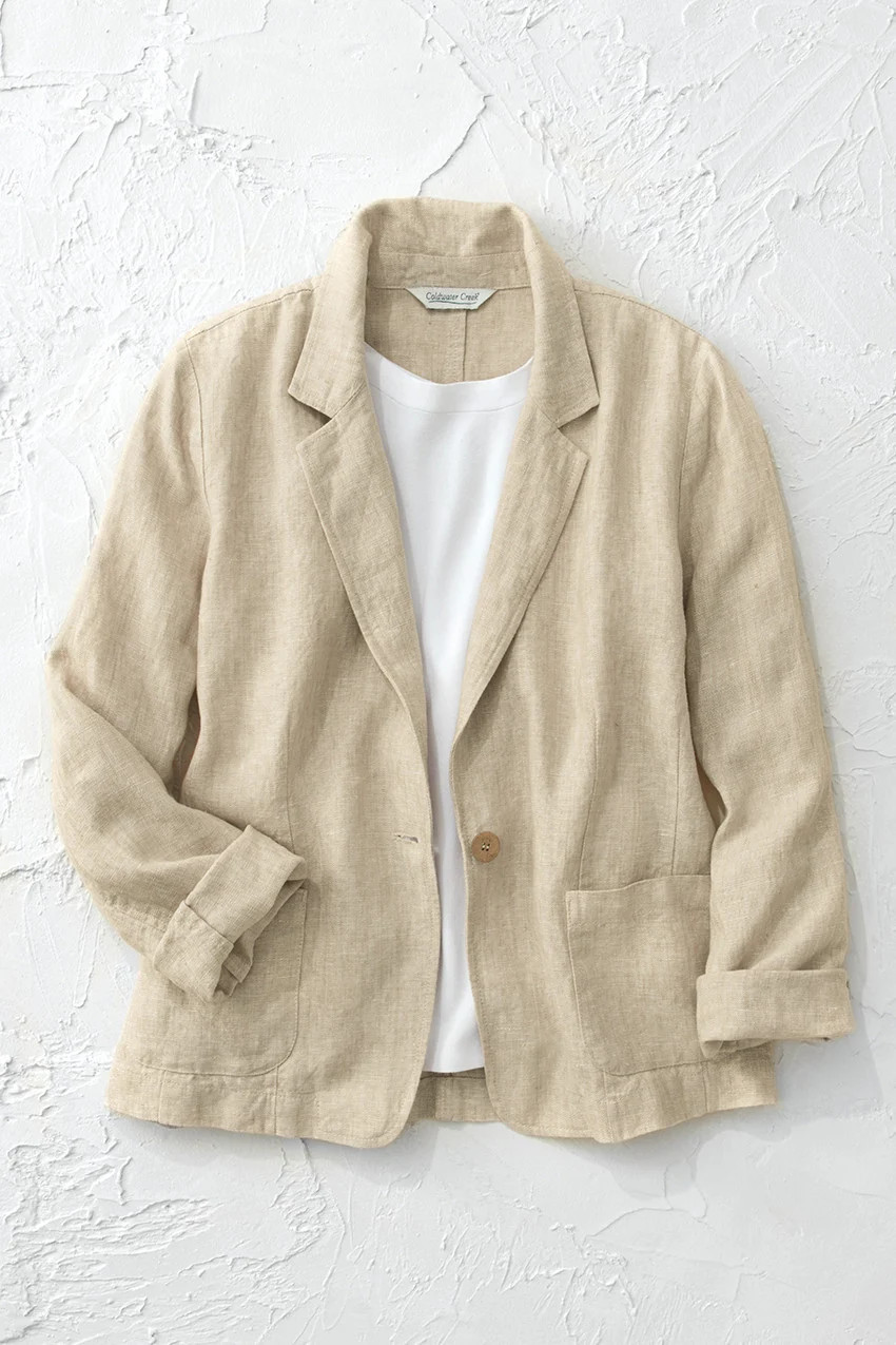 Casual Friday Linen Jacket | Coldwater Creek
