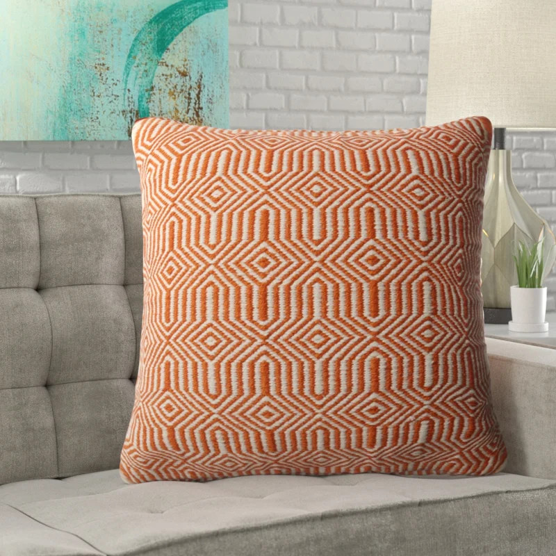 Saffet Hand-made Embroidered Indoor / Outdoor Throw Pillow Cover & Insert | Wayfair North America