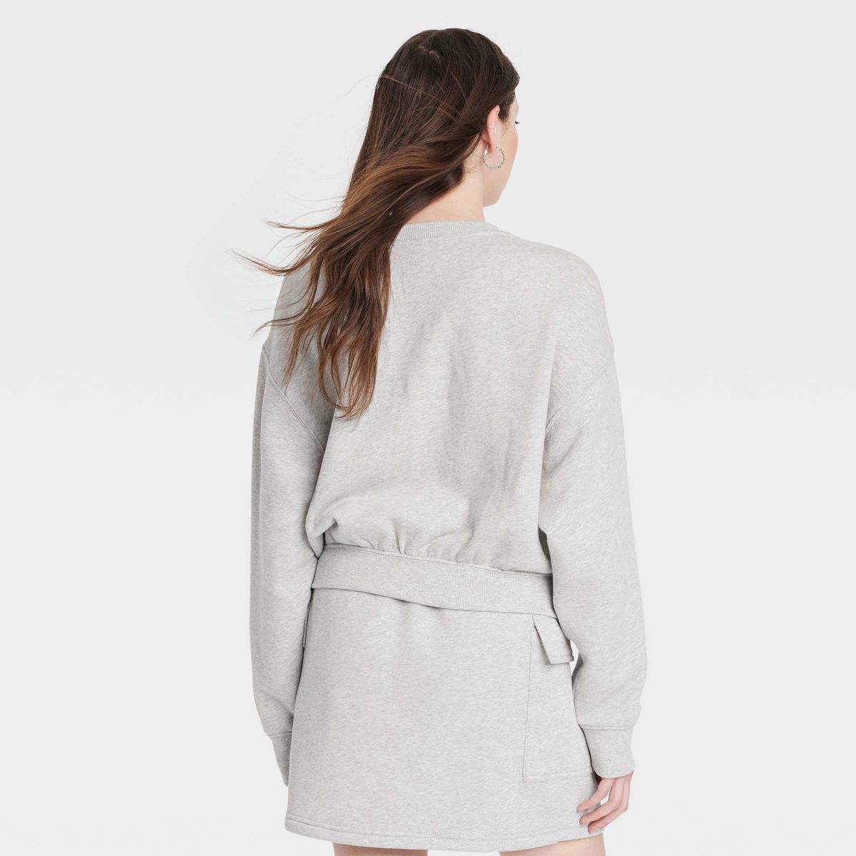 Women's Cropped Pullover Sweatshirt - Universal Thread™ | Target