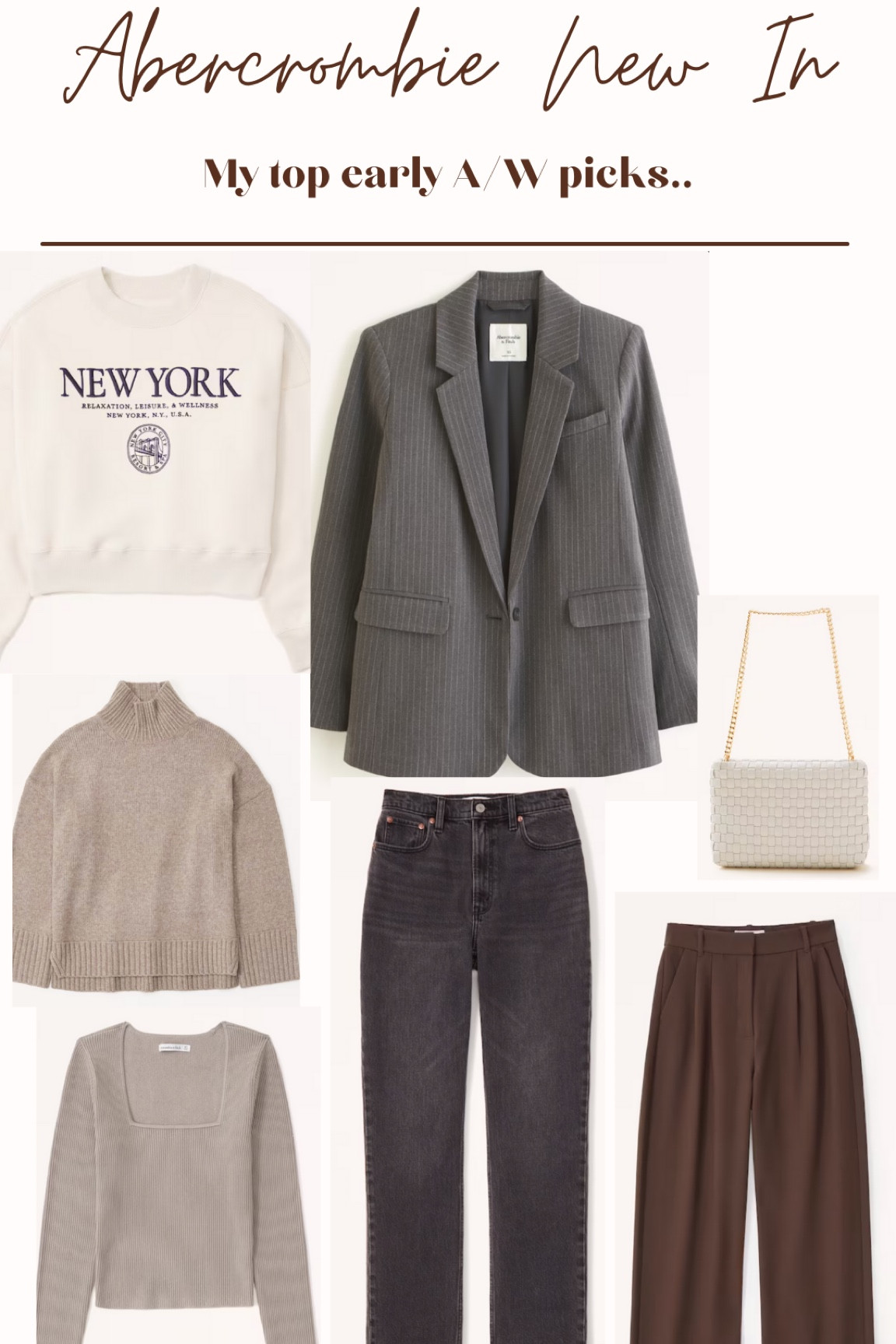 Abercrombie A/W picks 🤎 #Abercrombie #AW #NewIn 

#LTKstyletip #LTKunder100 #LTKunder50