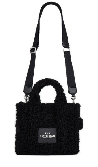 The Teddy Small Tote Bag in Black | Revolve Clothing (Global)