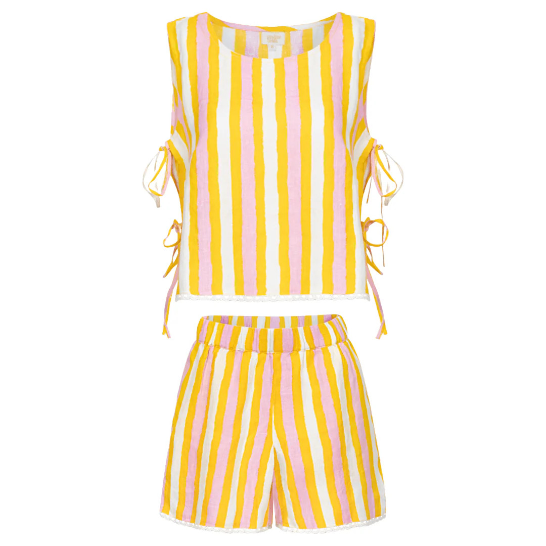 Sunkissed Stripe Coco Set | Sunshine Tienda