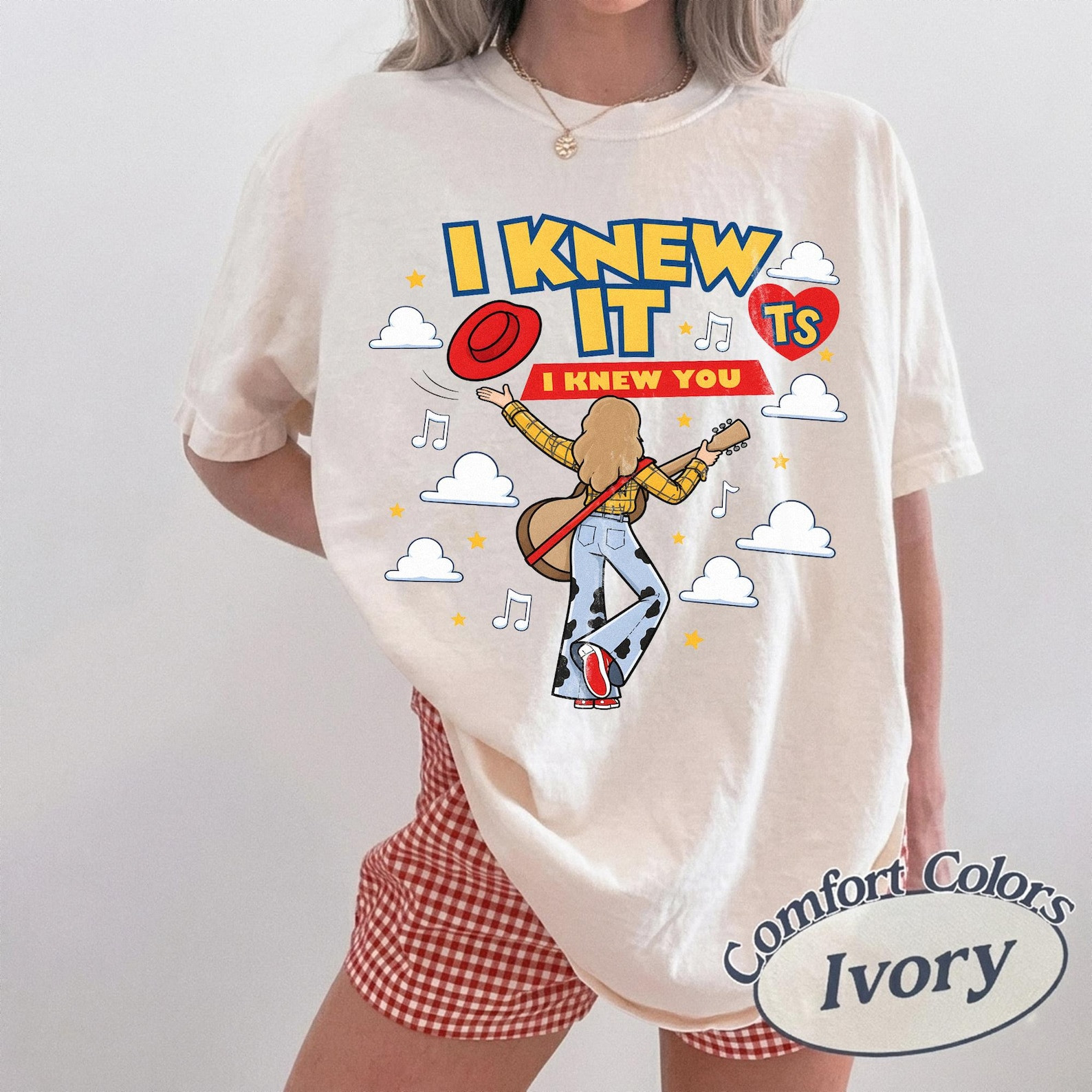 Comfort Colors I Knew It I Knew You Shirt, TS 2026 Tshirt for Fan, Toy Story 5 Movie 2026, Toy St... | Etsy (Global)