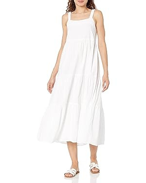 The Drop Women's Britt Tiered Maxi Tent Dress | Amazon (US)