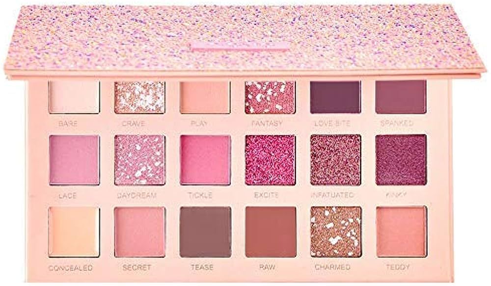 18 Colors Pigmented The New Nude Eyeshadow Palette Blendable Long Lasting Eye Shadow Palettes Neu... | Amazon (US)