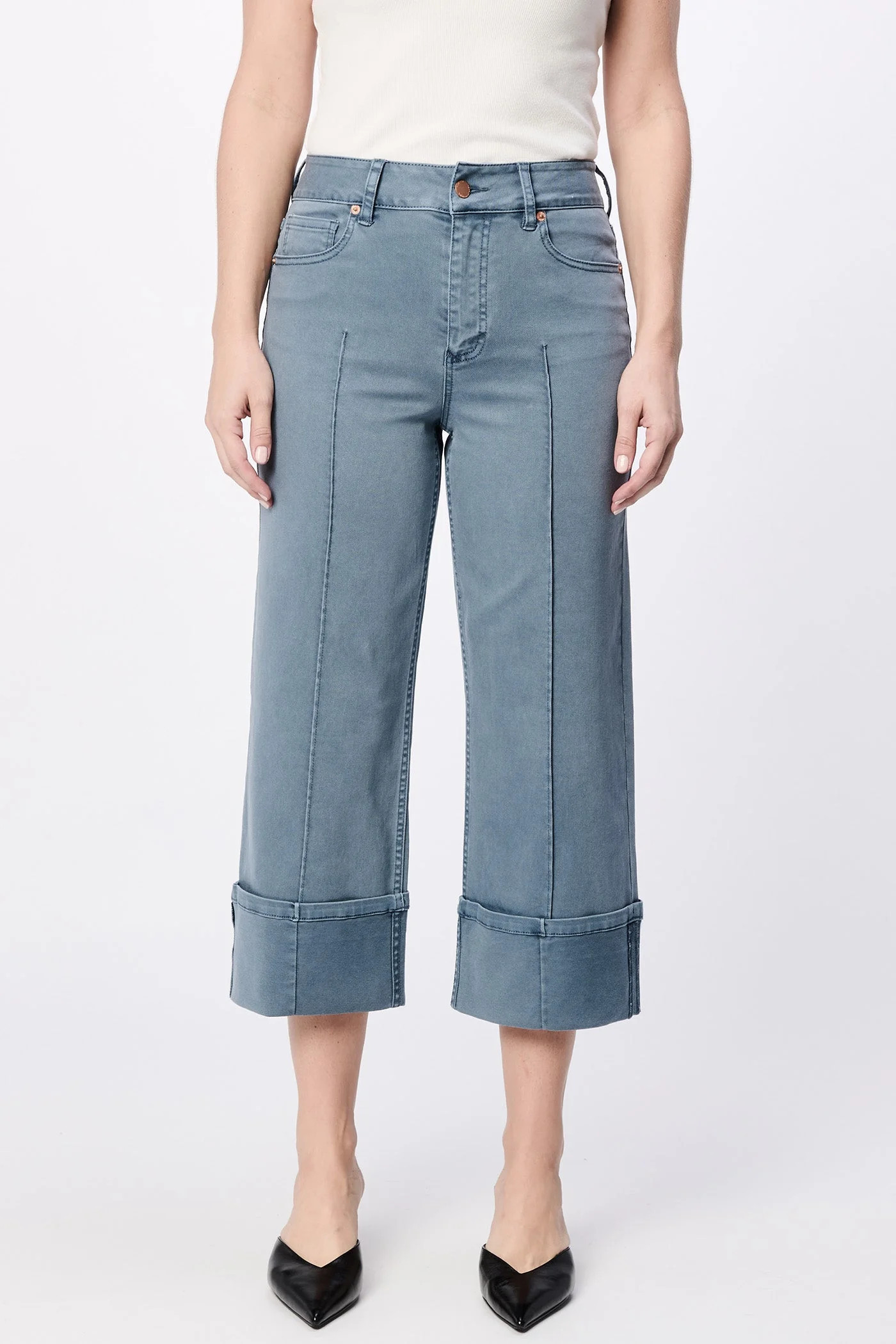 HOLLY STRAIGHT LEG JEAN STORMY WEATHER | Dear John Denim