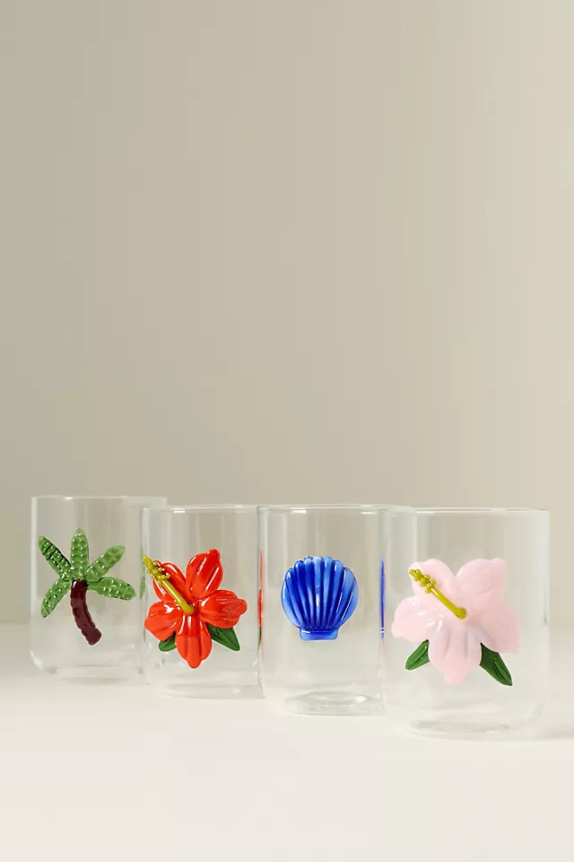The Love Notes Island Icon Juice Glass | Anthropologie (US)