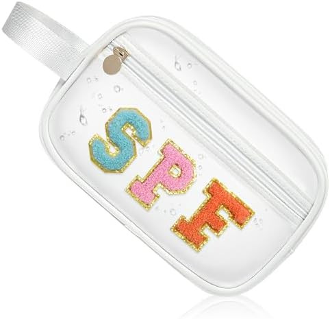Clear Sunscreen Bag SPF Beach Vacation Essentials Waterproof Summer Pool Must Have Accessories fo... | Amazon (US)