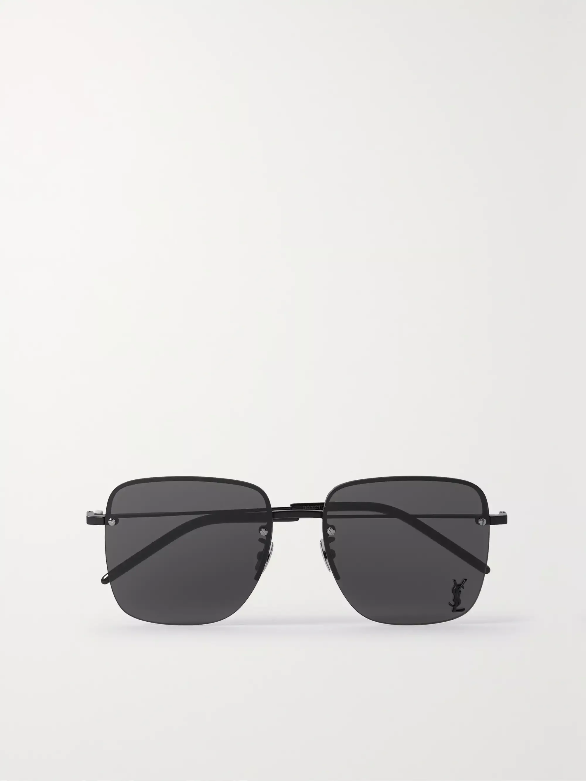 Saint laurent best sale metal sunglasses