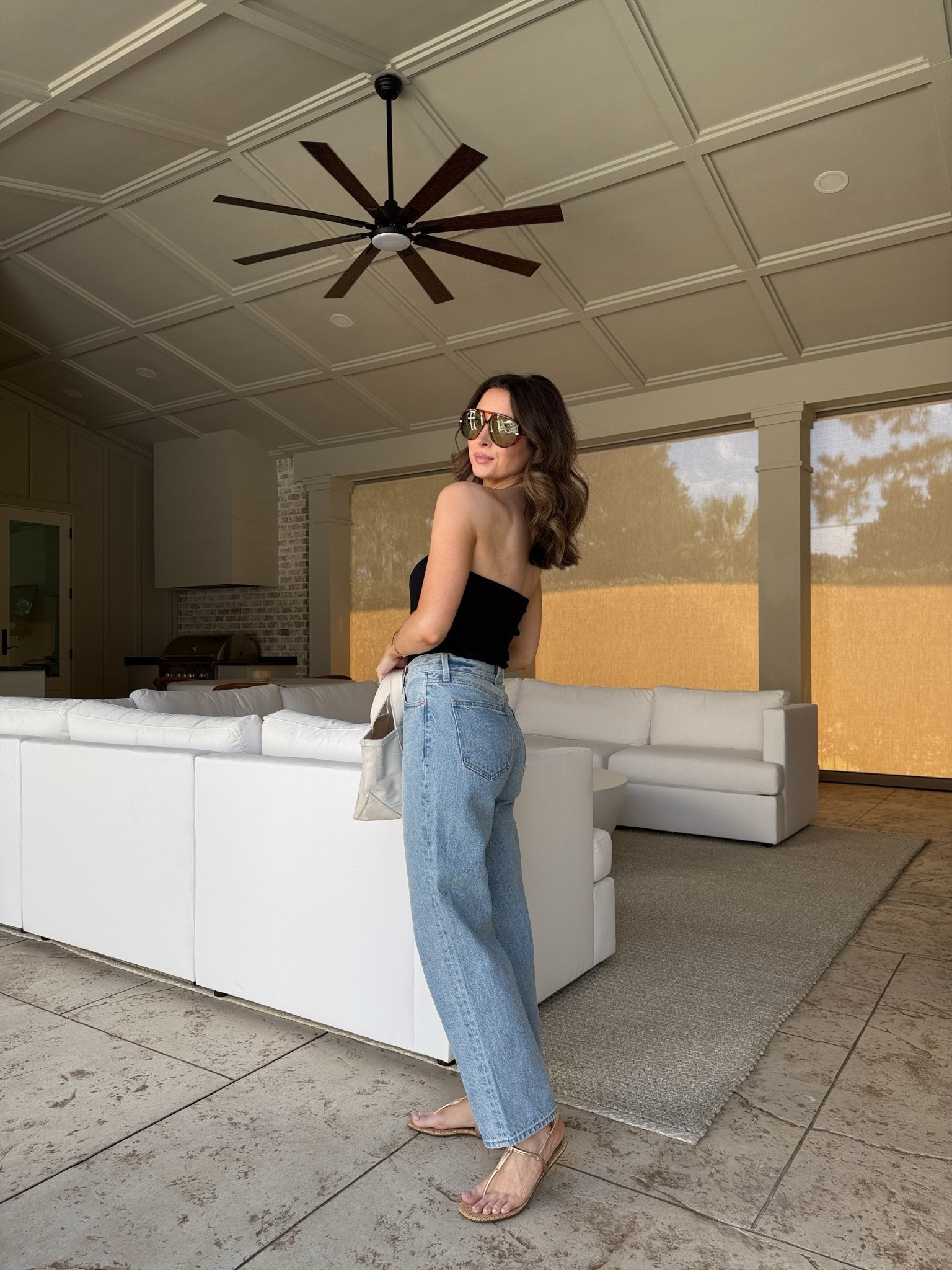 my favorite pair of jeans ever!! I wear a 25  

#LTKmomlife #LTKPetite