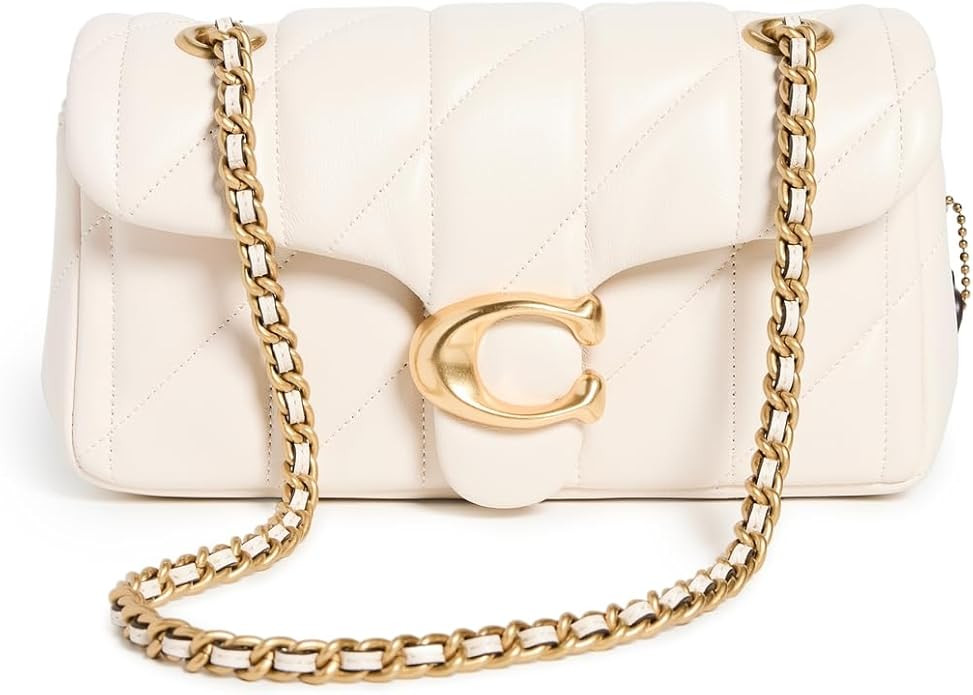COACH womens Quilted Tabby Shoulder Bag 20 With Chain       
    
    
  
        
      
       ... | Amazon (US)