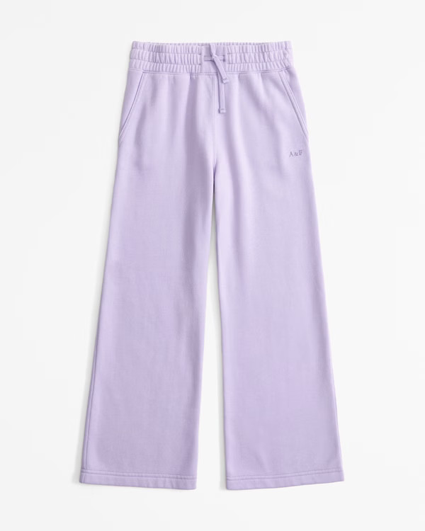 essential wide leg sweatpants | Abercrombie & Fitch (US)