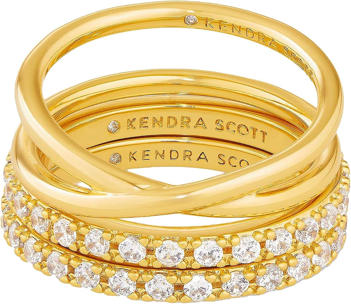 Kendra Scott Livy Ring Set of 3 | Amazon (US)