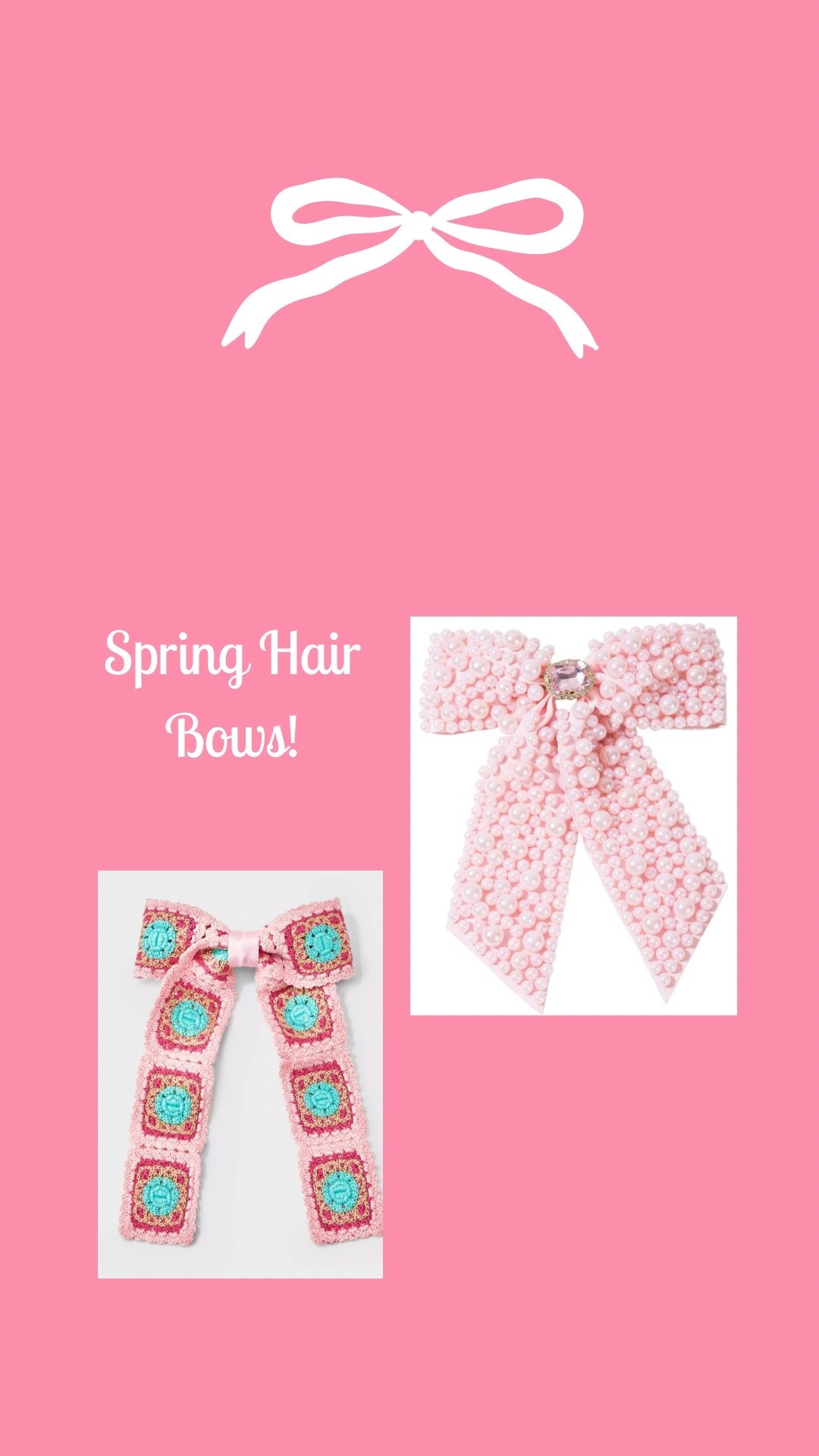Adorable & affordable hair bows for spring! 

Pink hair bow • pink hair bows • hair bows • hair bow • easter basket stuffers • easter basket ideas 

#LTKSaleAlert #LTKSeasonal