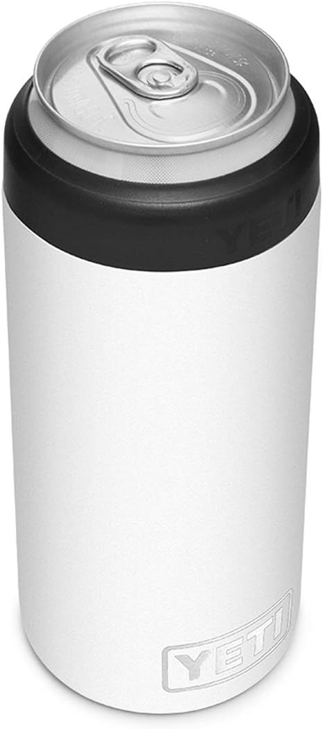 YETI Rambler 12 oz. Colster Slim Can Insulator for the Slim Hard Seltzer Cans, White | Amazon (US)