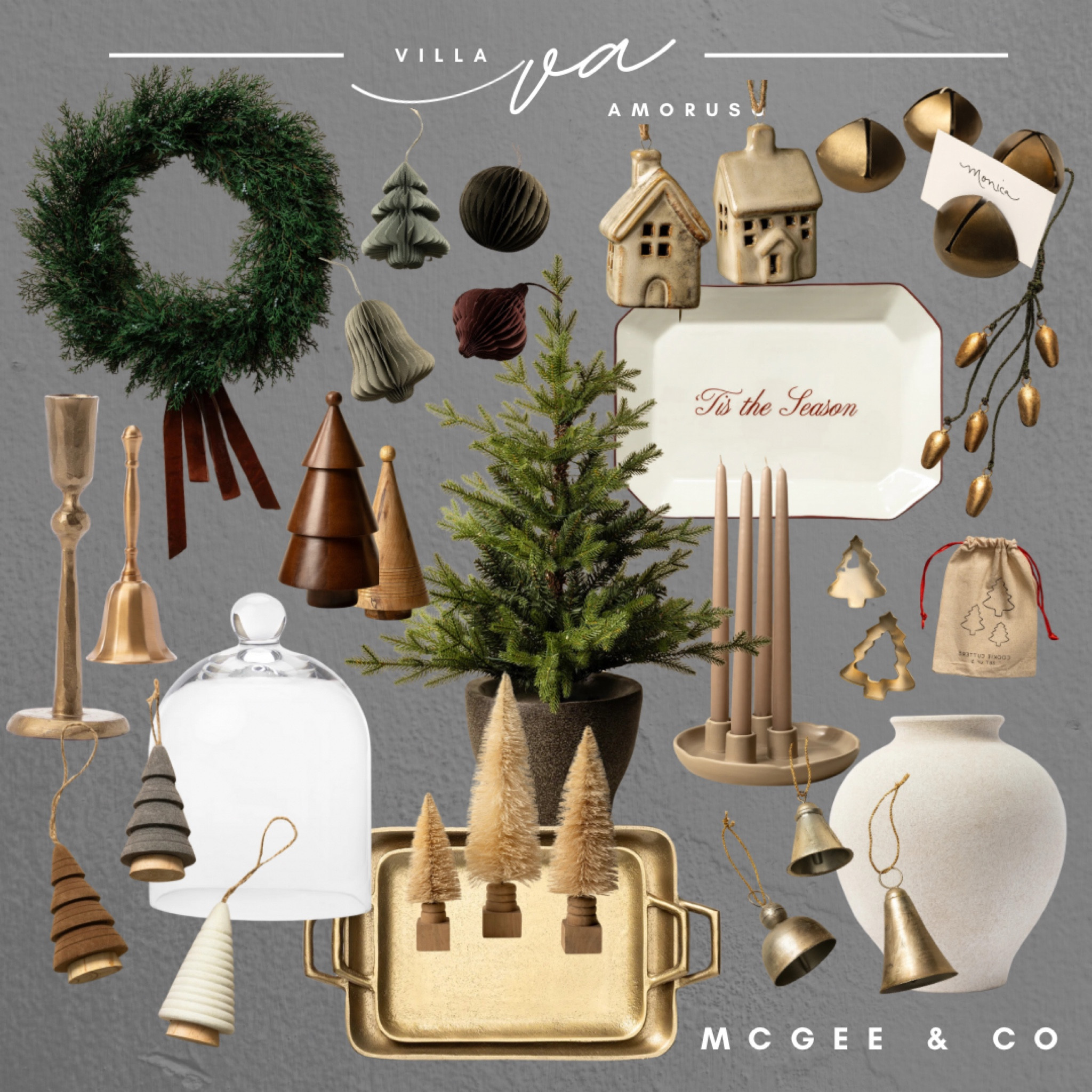 McGee & Co. Christmas decor.  Understated Christmas decorations with big impact! 

#LTKHoliday #LTKSeasonal #LTKHome
