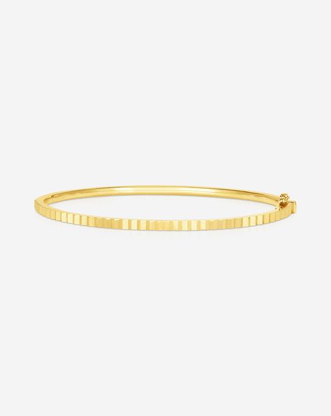 Fluted Gold Bangle | Ring Concierge