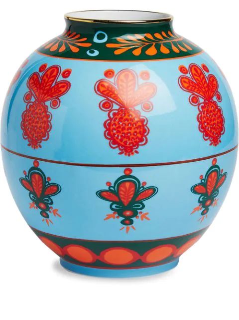 Bubble Pineapple Azzurro vase (23cm) | Farfetch Global