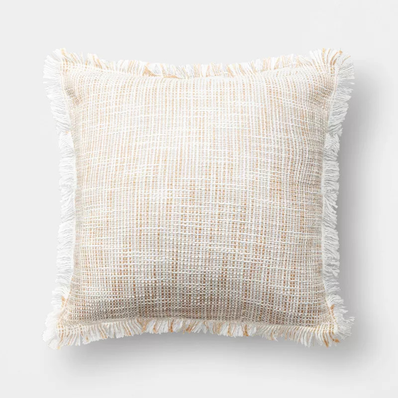 Outdoor Throw Pillow Natural - Threshold™ | Target