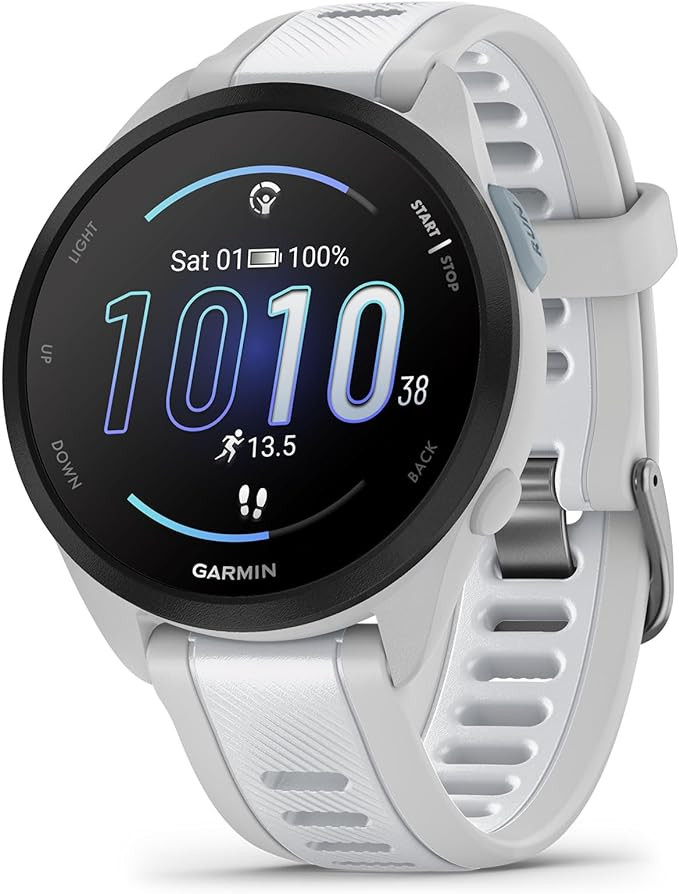 Garmin Forerunner 165, Running Smartwatch, Colorful AMOLED Display, Training Metrics and Recovery... | Amazon (US)