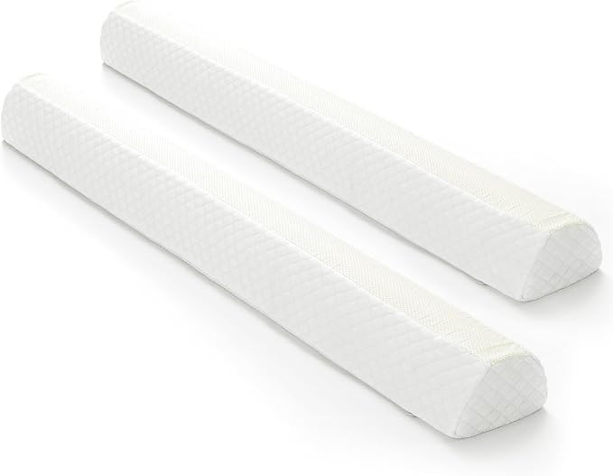 Shinnwa Bed Bumpers for Toddlers (2-Pack) Memory Foam Rail & Adults, Safety Guard Queen, King, Fu... | Amazon (US)
