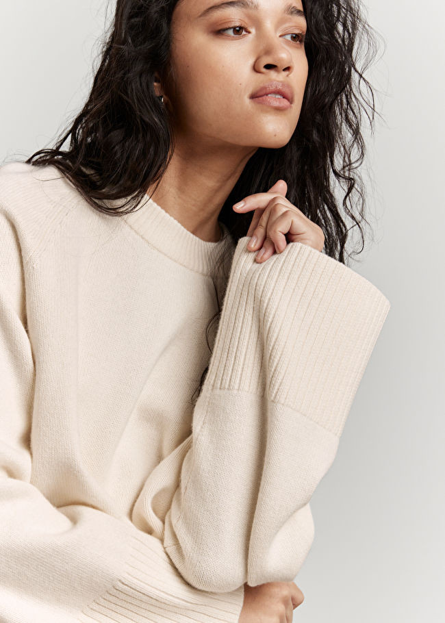 Oversized Raglan Sleeve Sweater | & Other Stories US