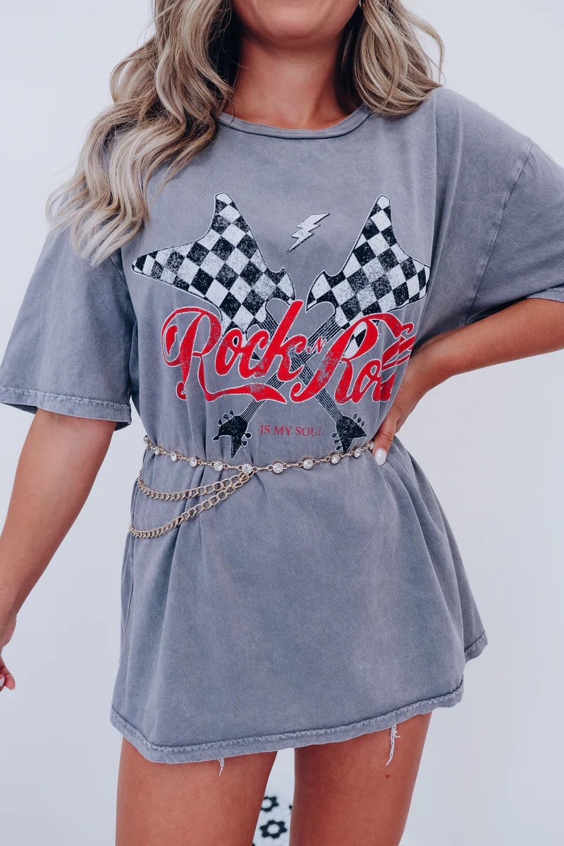 Draped Rhinestone Chain Belt - Gold | Whiskey Darling Boutique