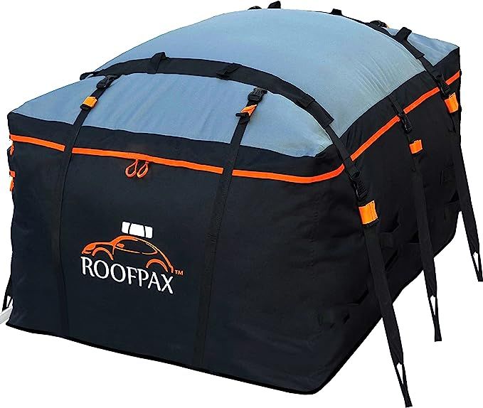 RoofPax 19 Cft Rooftop Cargo Carrier Bag. Extra Waterproof Excellent Military Quality Car Top Car... | Amazon (US)