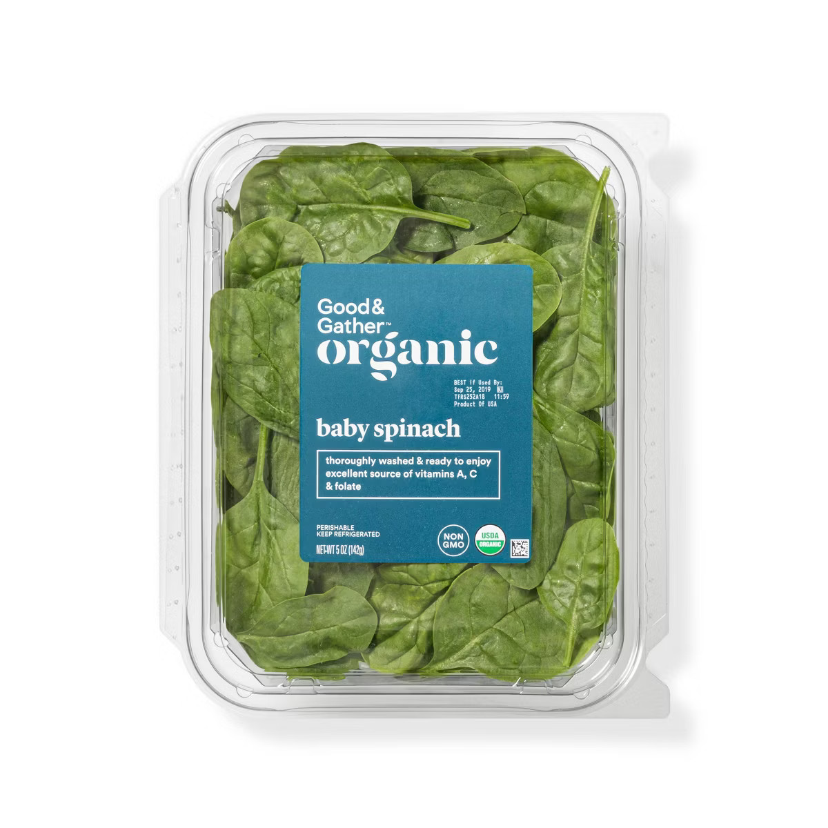 Organic Baby Spinach - 5oz - Good & Gather™ | Target