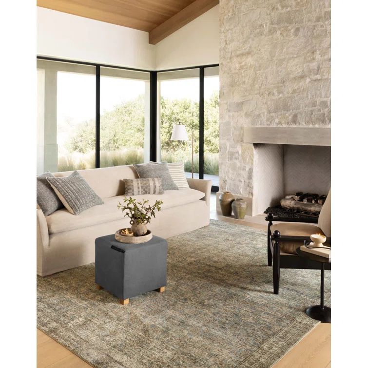 Amber Lewis x Loloi Morgan Sea / Sage Area Rug feat. CloudPile™ | Wayfair North America