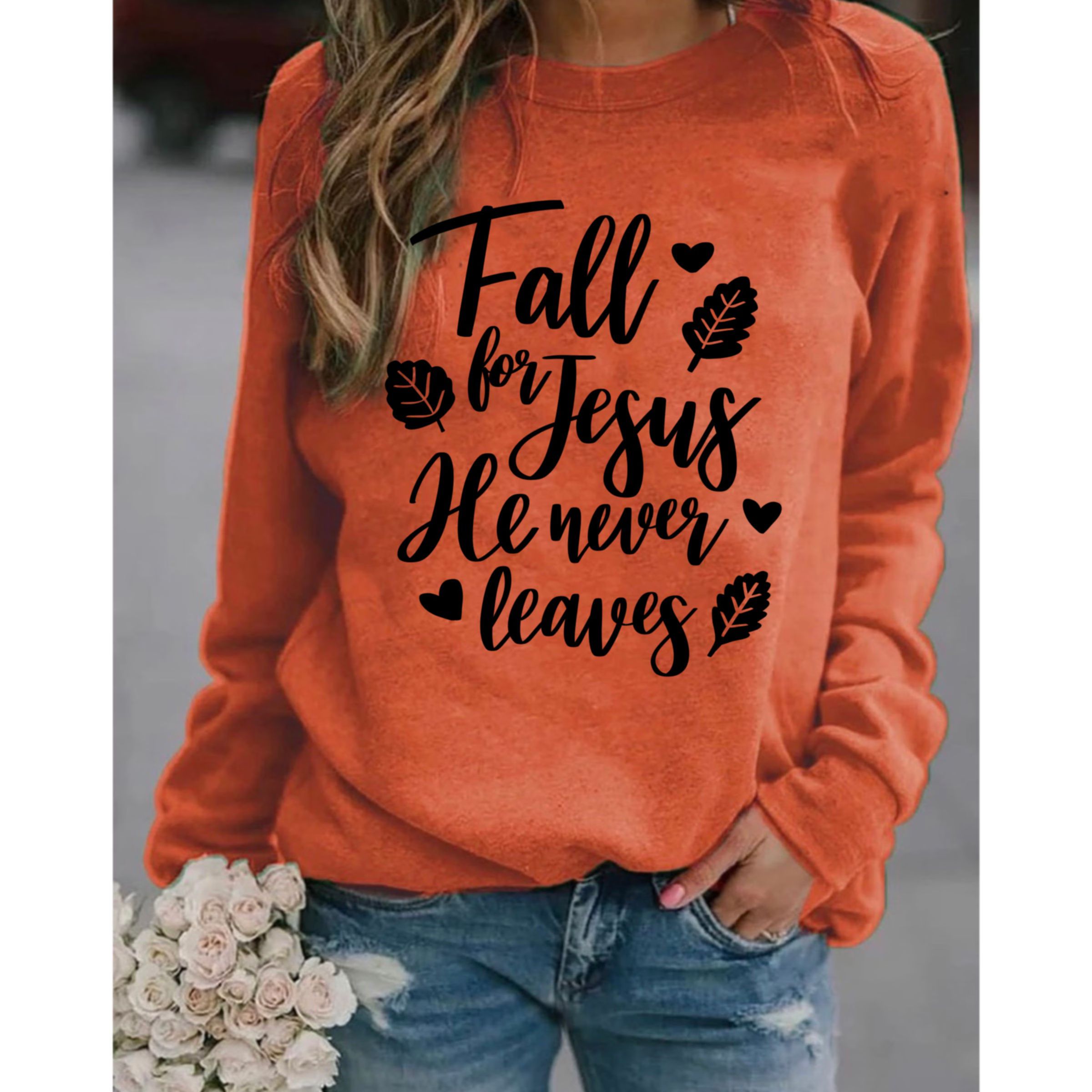 Fall for Jesus He Never Leaves SVG, Autumn Svg, Jesus SVG, Christian Svg, Faith Svg, Cut Files fo... | Etsy (US)