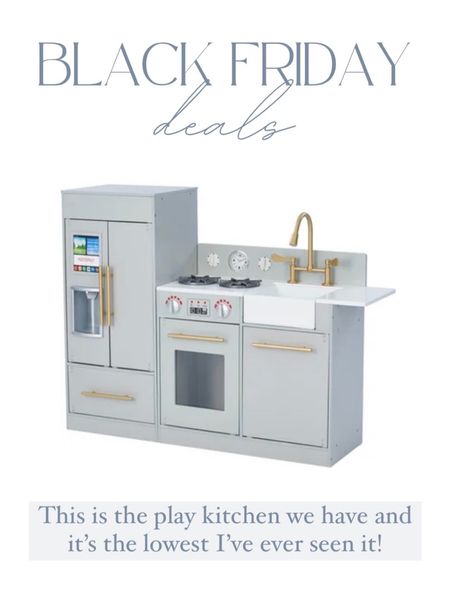 This is the play kitchen we have and the lowest price I’ve ever seen! 

#LTKkids #LTKCyberweek #LTKGiftGuide