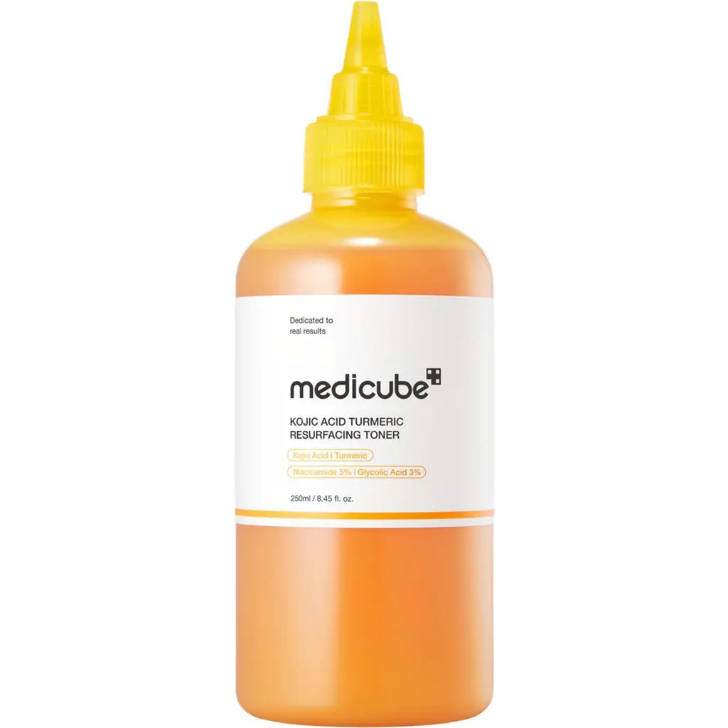 MEDICUBE Kojic Acid Turmeric Resurfacing Toner in Yellow at Nordstrom, Size 8.45 Oz | Nordstrom