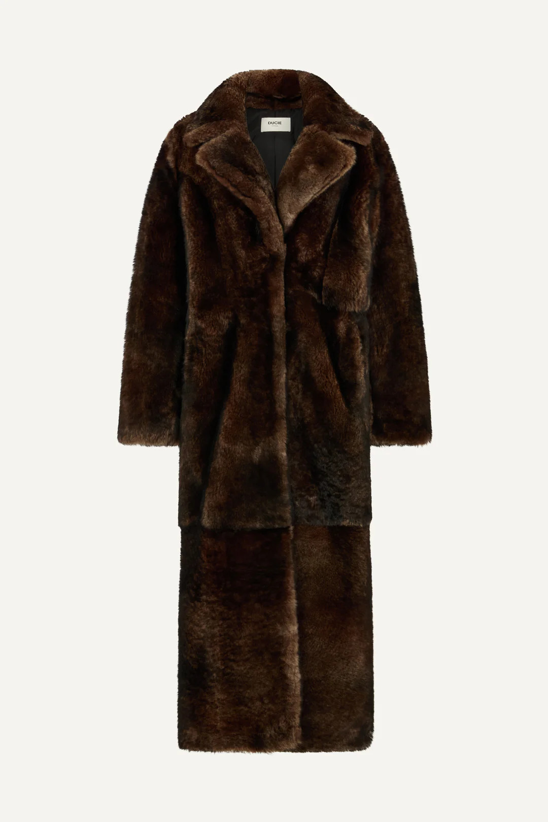 Melanie Shearling Coat | DUCIE