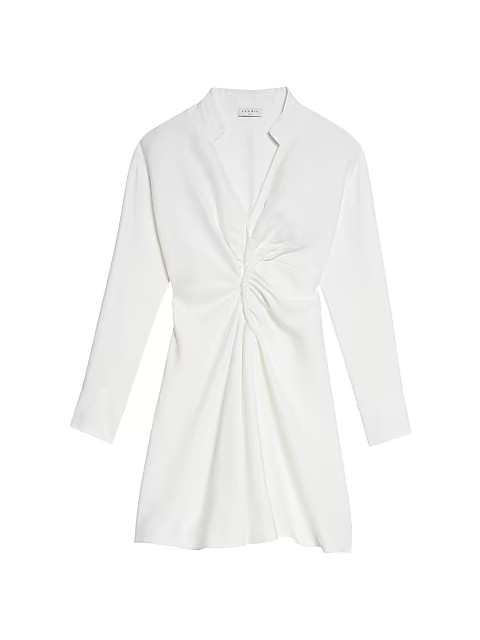 Celia Ruched Shirtdress | Saks Fifth Avenue