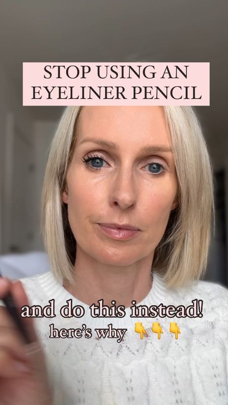 LET ME UNPACK IT FOR YOU 👇

➡️ Save this for later so you have it

Before I get started, I want to clarify….do Instill use eyeliner pencils? Yes, I do. It depends on my mood and the look I am going for ! 

BUT…..if you are a woman over 40
who struggles to get her eyeliner to look right, I encourage you to try this technique. 

Here’s how & why👇👇👇

❌Most pencils are wax based. What happens to wax when it gets warm? It melts! Raccoon eyes for days! 

✅If you are constantly dealing with smudged eyeliner try a gel based liner like this one instead! 

❌ Stop pulling at your eyes. If you have tugged  at your eye to apply a pencil then you know it is really hard to get it to look right! It is too thick, uneven…it’s a struggle!

✅ Instead use a  brush like this to stamp the gel liner onto your lash line while your eyes are at rest in their natural state! Start at the outer corner and work@your way in! 

✨This will create the illusion of a thicker and fuller lashline instead of looking like you are wearing eyeliner. Add mascara for maximum impact! 

Give it a try ❤️
.
.

#LTKover40 #LTKstyletip #LTKbeauty