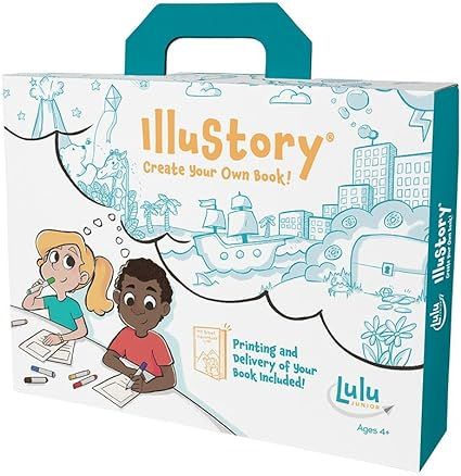 Lulu Jr. Illustory Book Making Kit, Multicolor | Amazon (US)